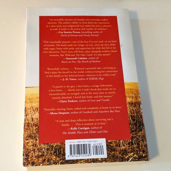 "Educated" a novel by Tara Westover EUC - Picture 2 of 3